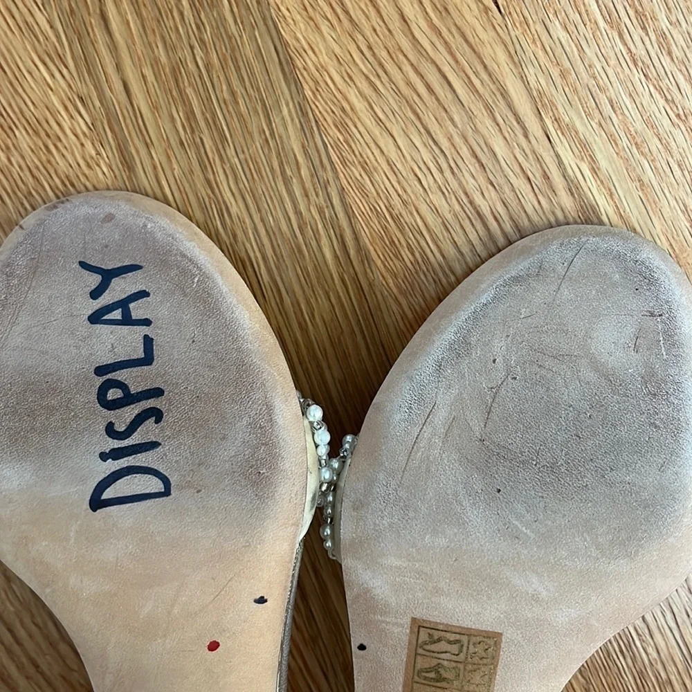 New Something’s Blue Cappy D’Orsay Sandal Size 7 Display